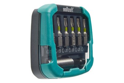 Wolfcraft Bit-Box Solid TX7 | T10, T15, T20, T25