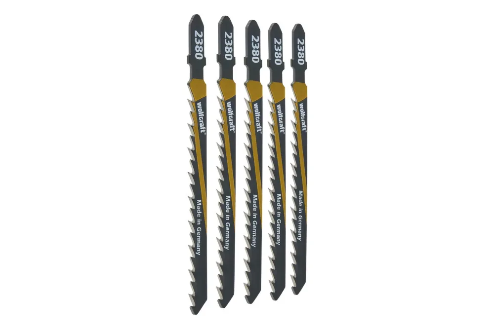 Wolfcraft Stichsägeblätter HCS | 5 Stück