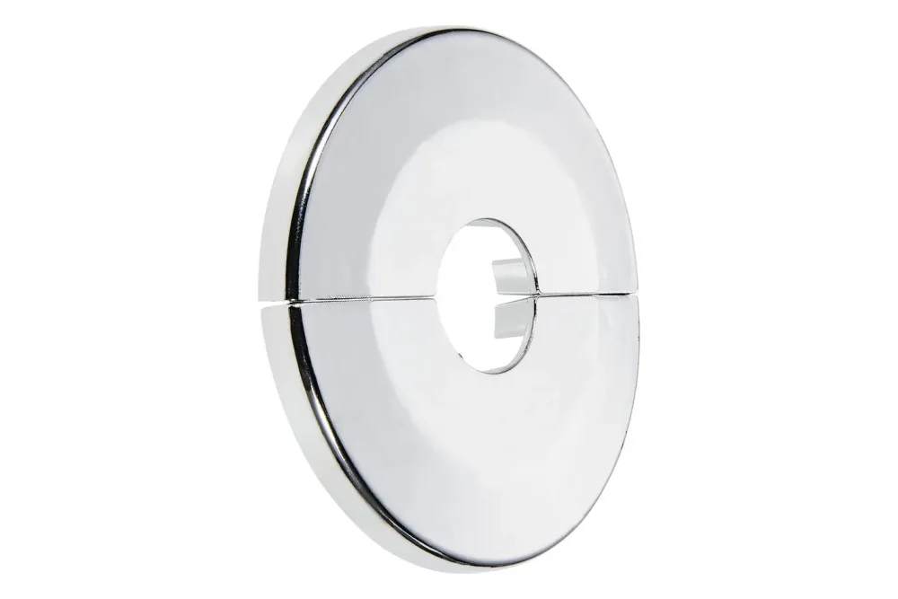 Klapprosette Grau-Silber