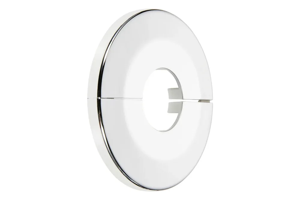 Klapprosette Grau-Silber