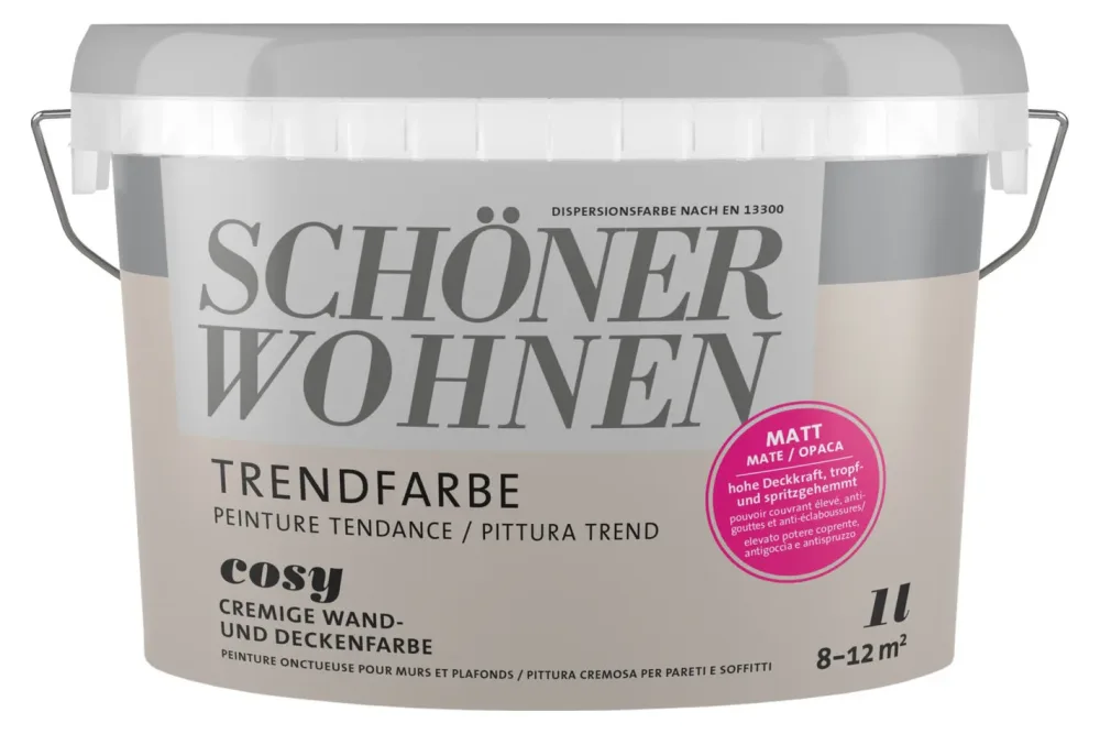 Schöner Wohnen Farbige Dispersion Trendfarbe | 1 l