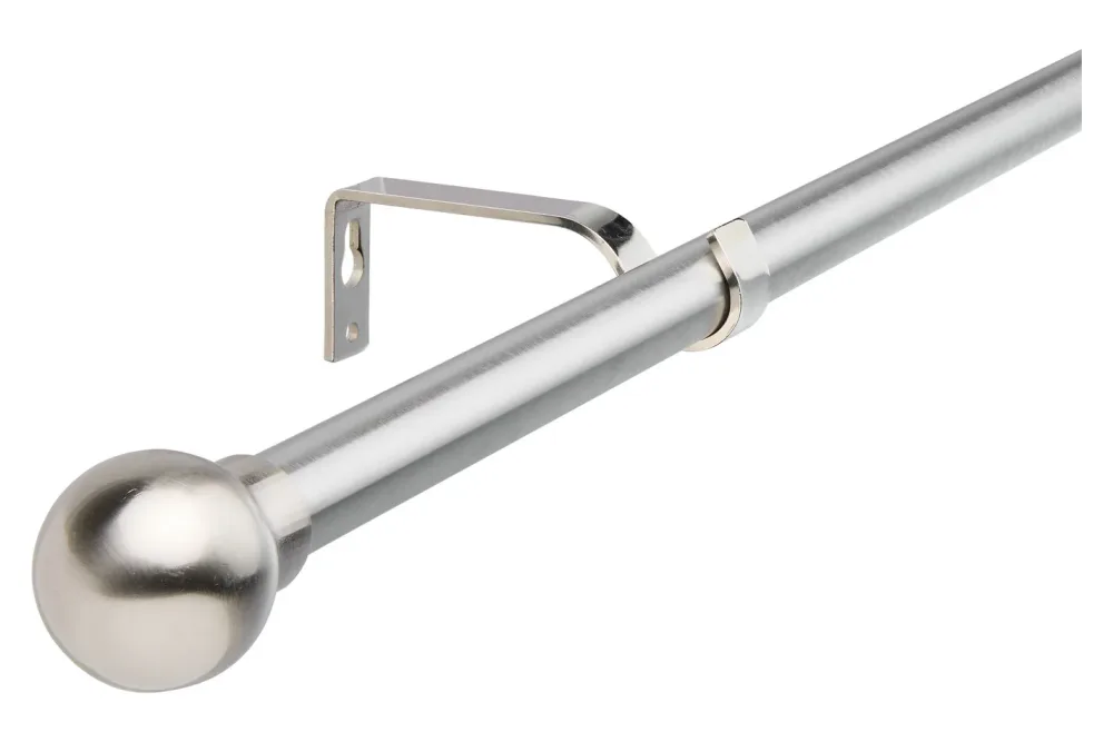 Gardinia Gardinenstange Komplett-Set Kugel Ø 16/19 mm