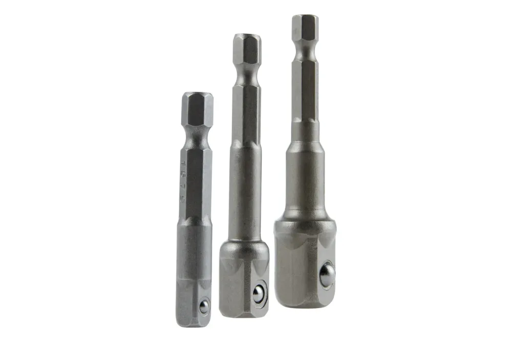 Wolfcraft Stecknuss-Adapter | 3-teilig