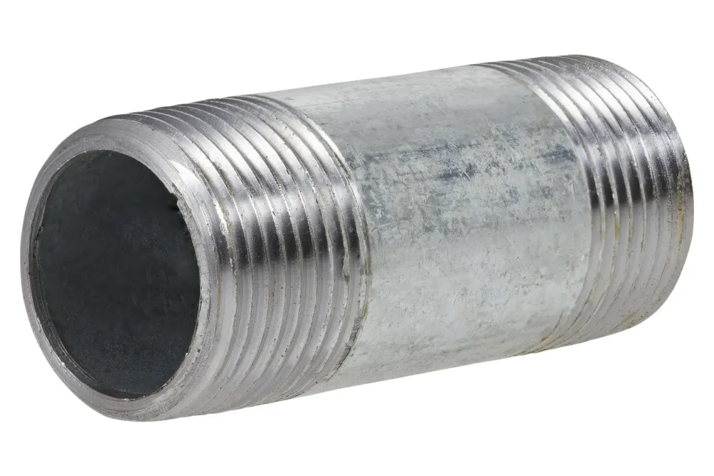 Rohrdoppelnippel verzinkt 3/4 x 60 mm