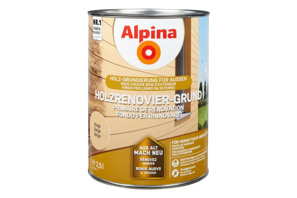 Alpina Holzrenovier-Grund | 2.5 l
