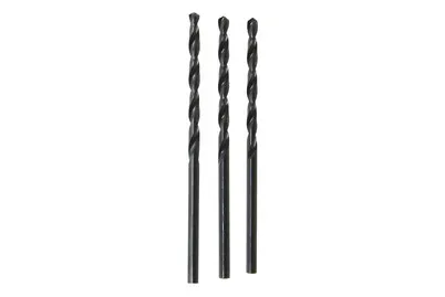Wolfcraft 7494010 HSS Metall-Spiralbohrer 2.5 mm Gesamtlänge 57 mm rollgewalzt DIN 338 Zylinderschaft 3 St.