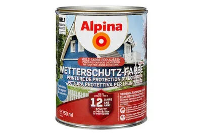 Alpina Wetterschutz-Farbe Deckend | 750 ml