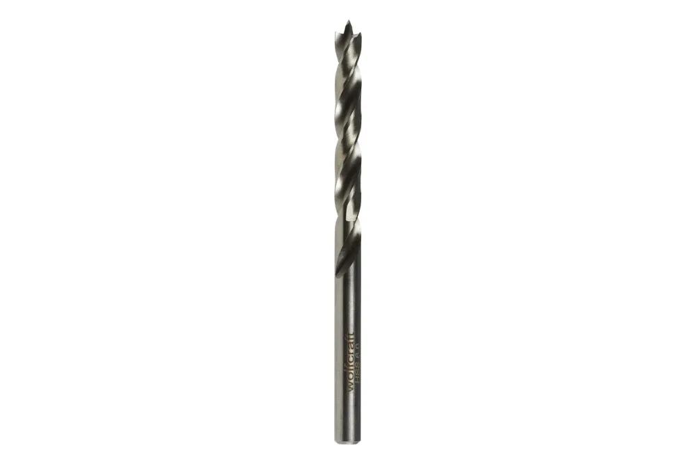 Wolfcraft Holzspiralbohrer HSS Professional | ⌀ 6 mm