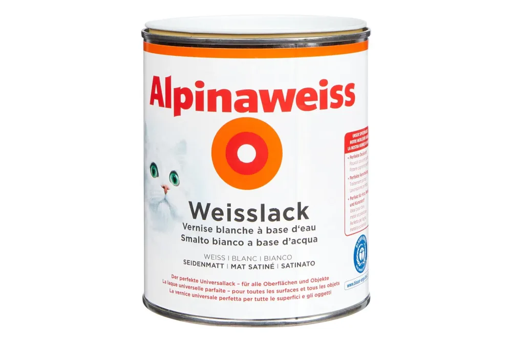 Alpina Weisslack Alpinaweiss | 0.75 l | Seidenmatt