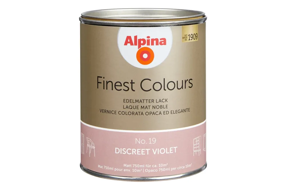 Alpina Lack Finest Colours Discreet Violet | 0.75 l | Matt