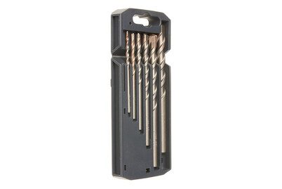 Wolfcraft Spezial-Betonbohrer-Set | 3-10 mm | 6 Stück