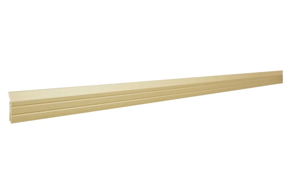 Alfer Alu-Abschlussprofil Messing | 100 × 3 × 0.5 cm