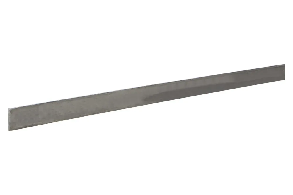 Alfer Flachstange Stahlgrau | 1 m