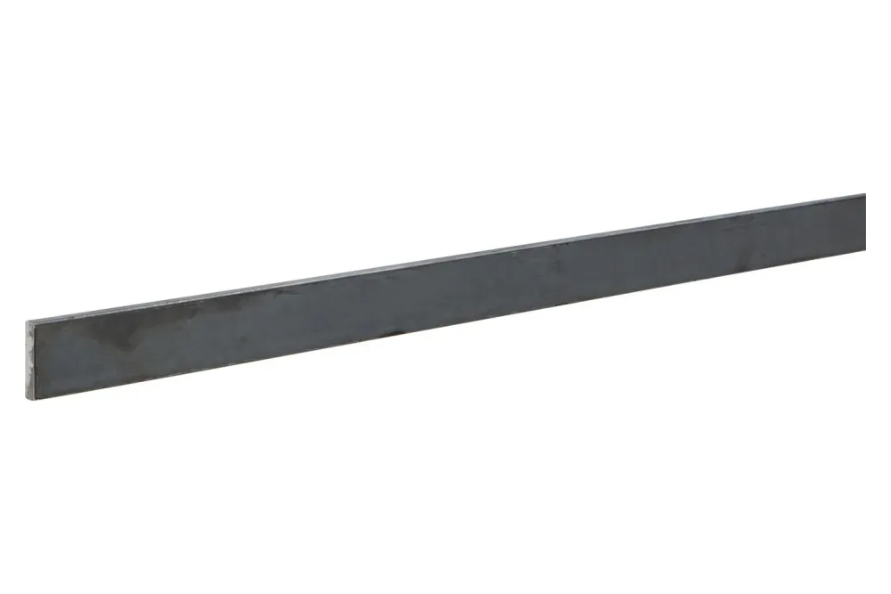 Alfer Flachstange Stahlgrau | 1 m