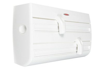 Leifheit 25771 Parat F2 Comfortline Wandrollenhalter - Rollenhalter für 3 Rollen (Weiss)