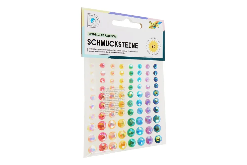 Folia - Schmucksteine, Set, Multicolor