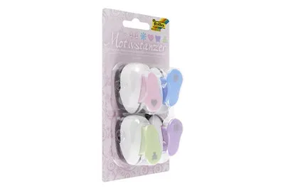 Folia Motivstanzer-Set Mini | 4 Stück
