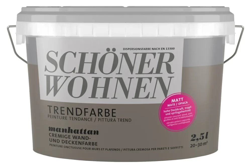 Schöner Wohnen Farbige Dispersion Trendfarbe | 2.5 l