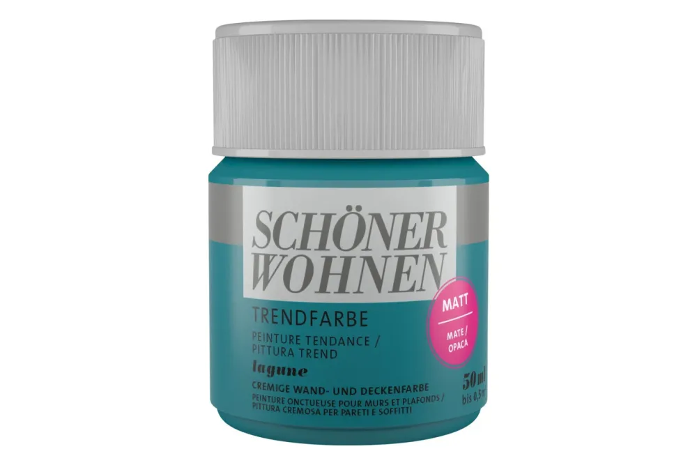 Schöner Wohnen Farbige Dispersion Trendfarbe Blau | 50 ml