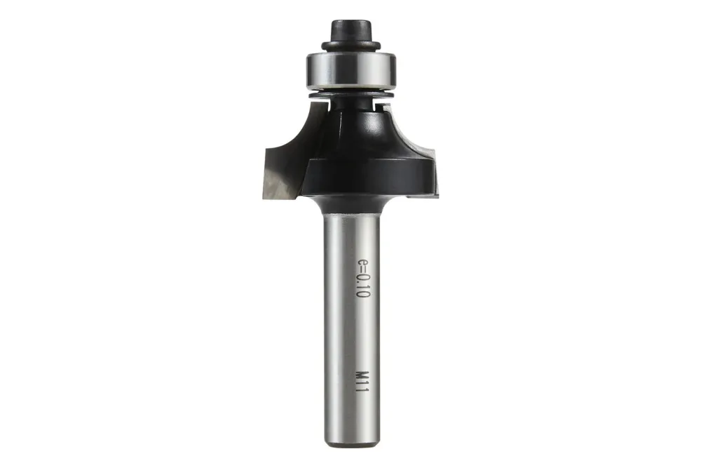 Wolfcraft 3963000 Abrundfräser Hartmetall Produktabmessung, Ø 25.4 mm Arbeits-Länge 12.7 mm Schaftdurchmesser 8 mm