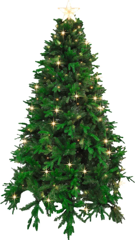 LED Baumkette mit Stern 210cm Ip55