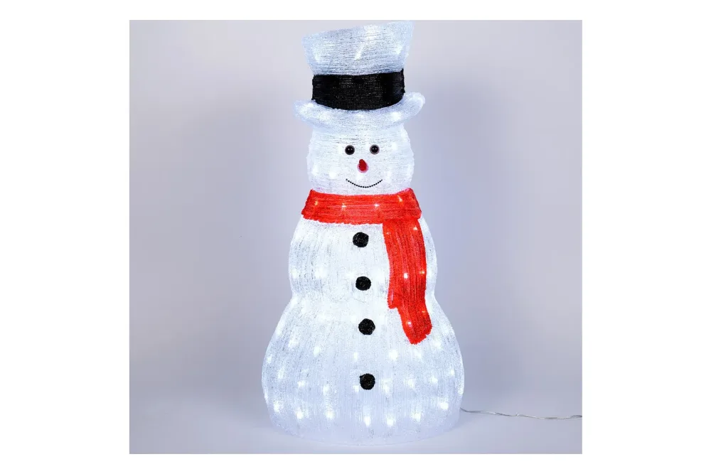 LED Schneemannweiss. Aussen Ip55