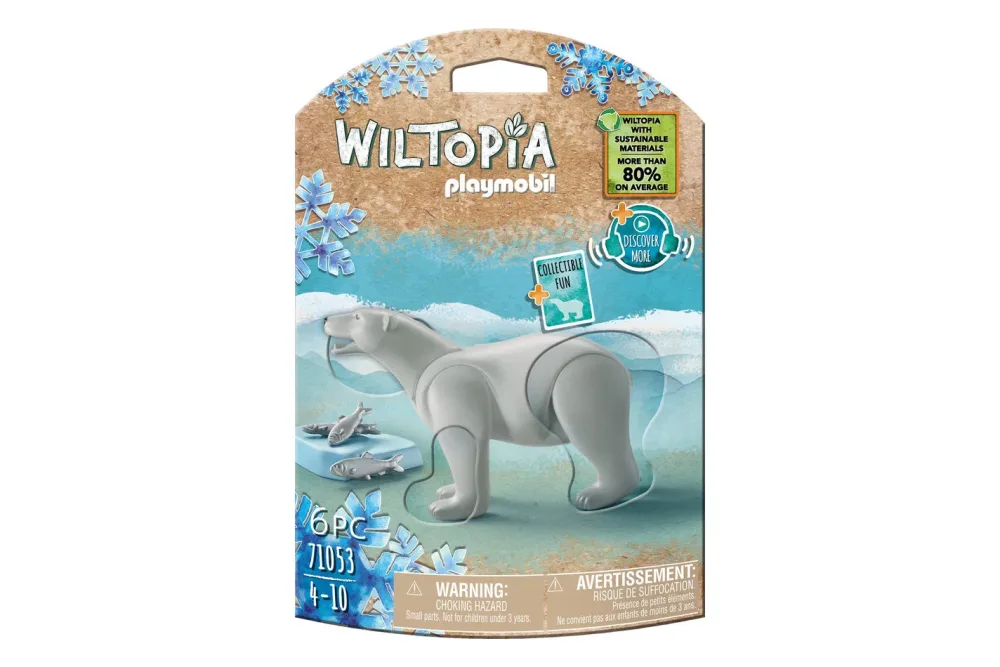 Playmobil - 71053 Eisbär, Multicolor