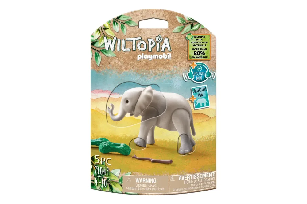 Playmobil - 71049 Junger Elefant, Multicolor