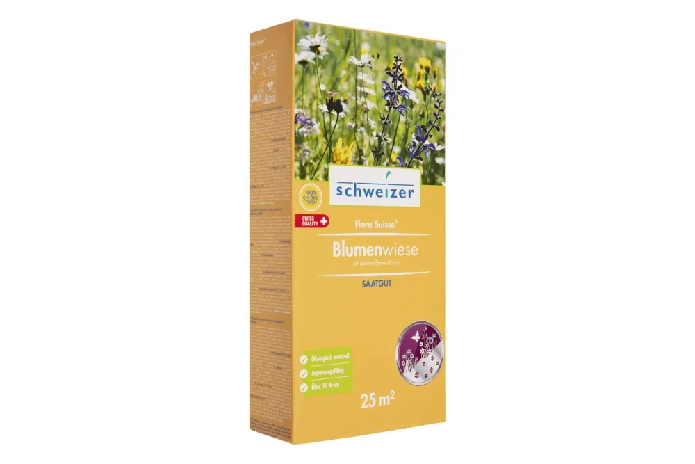Schweizer Blumenwiese Flora Suisse | 25 m²