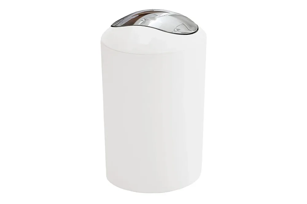 Kleine Wolke Kosmetikeimer mit Schwingdeckel Weiss | 30 × 20 × 20 cm | 5 l