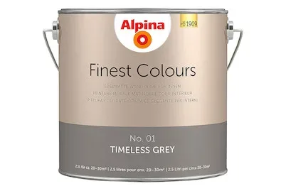 Alpina Dispersion FinestColours Timeless Grey 2.5L