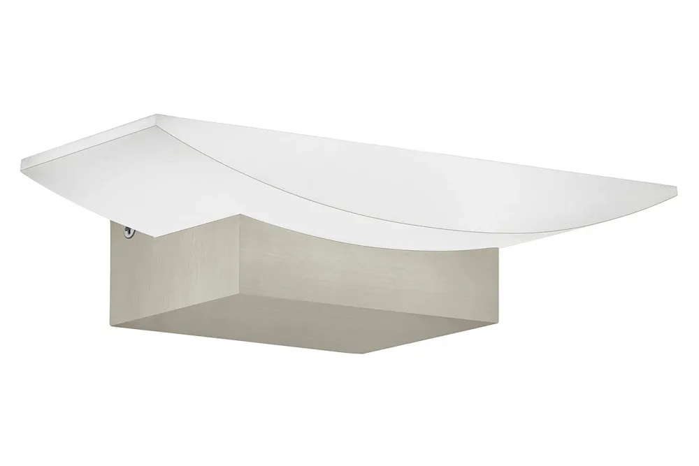 Eglo Wandleuchte Metrass LED Nickel Matt | 20 × 10.5 cm