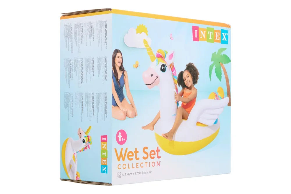 Intex Luftmatratze Enchanted Unicorn Ride-On
