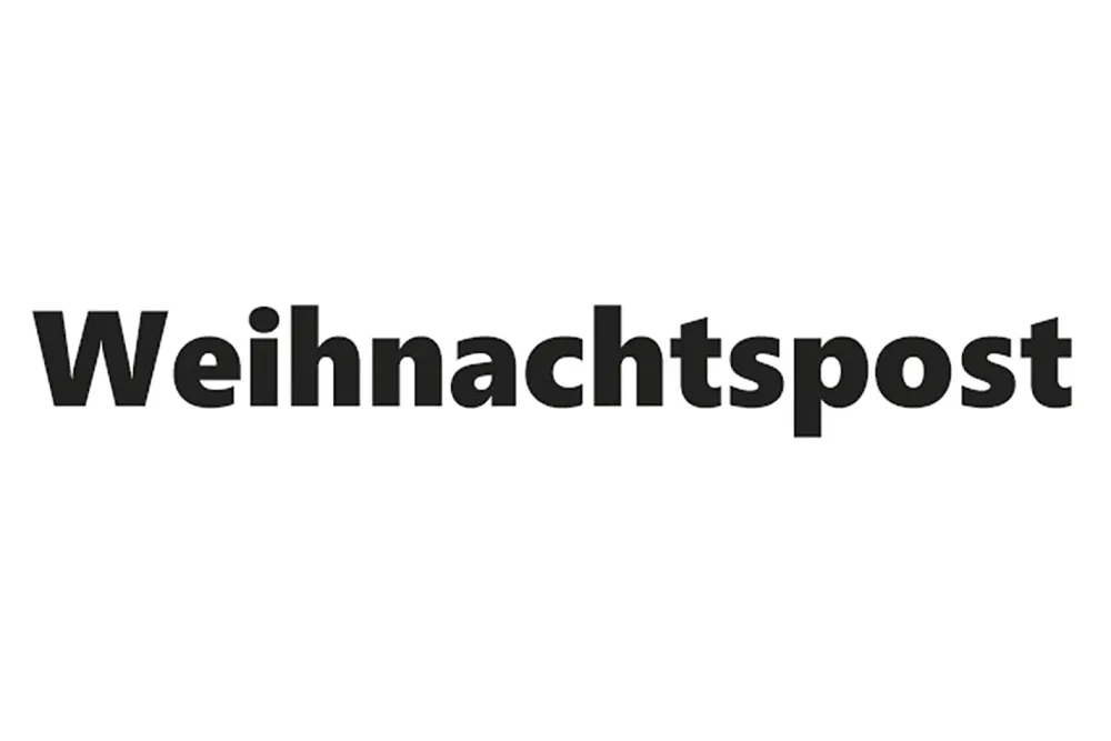 Rayher Statement-Stempel Weihnachtspost Grau | 1 × 5 cm