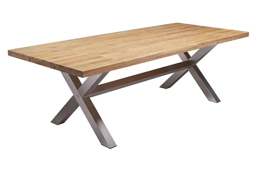 Home and More Premium Tisch Simo | 2.4 × 1 × 0.75 m