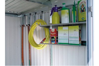 Biohort Regalboden-Set Silber | 2 Stück