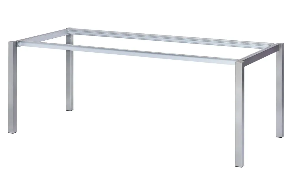 Ellems Stettin Fixtisch-Gestell Edelstahl | 200 × 90 cm