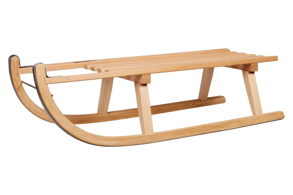 Oecoplan Holzschlitten | 90 × 37 × 28 cm