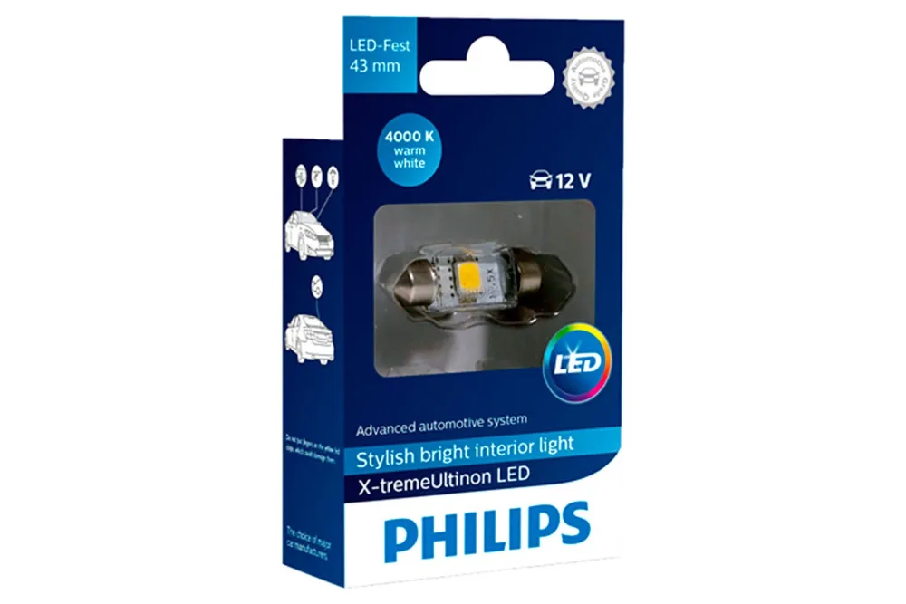 Philips Ultinon LED Soffitenlampe | 43 mm | 1 W