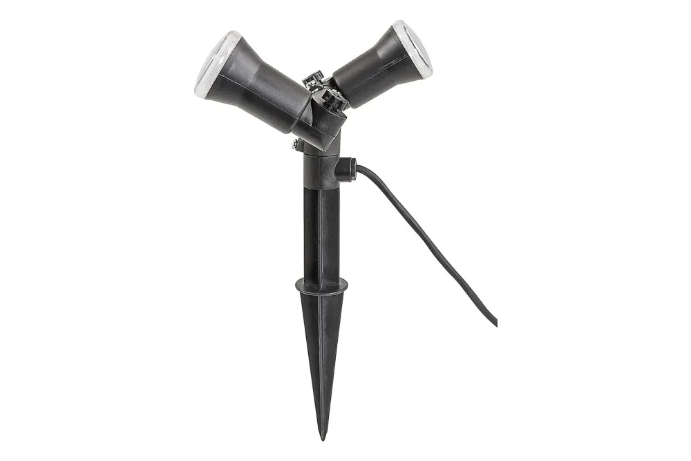 Gardenline LED-Spot Schwarz | 5 W | 2 Stück