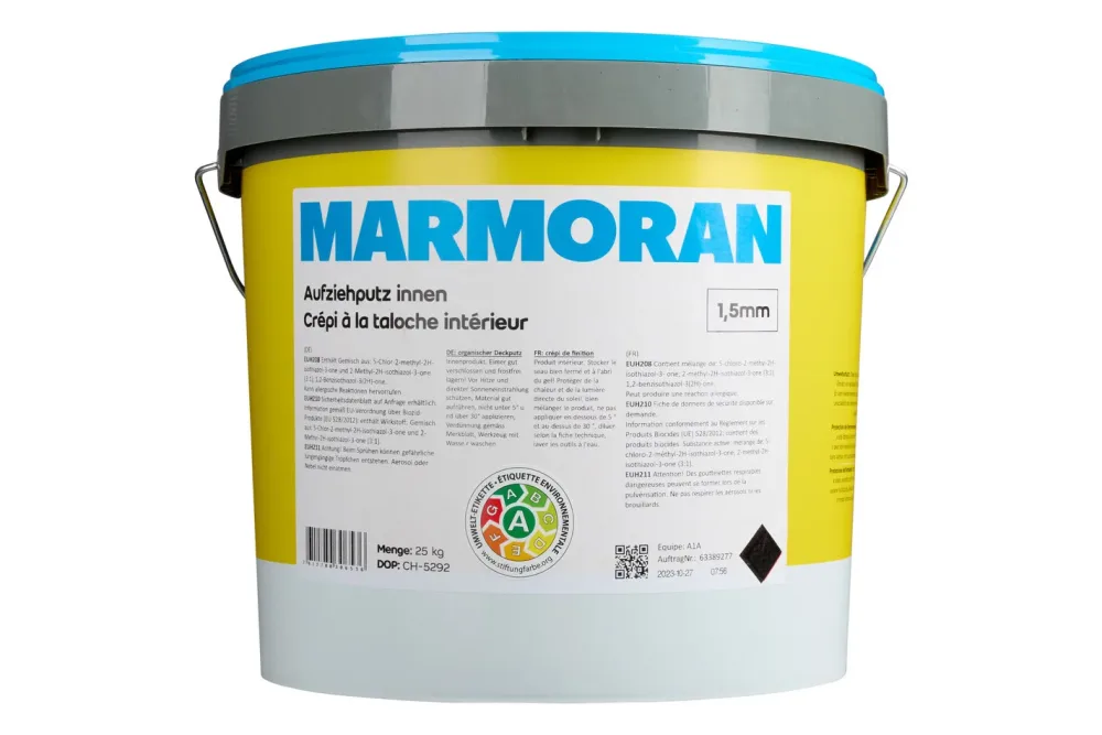 Marmoran Carrara Aufziehputz Innen | 25 kg