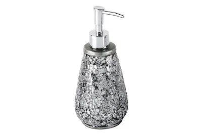 Seifenspender Myosotis grau/silber