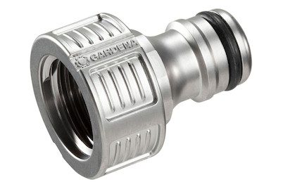 Gardena 18241-20.000.00 - Hahnverbinder (Silber)