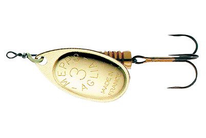 Mepps Aglia gold - ohne Widerhaken - Spinner