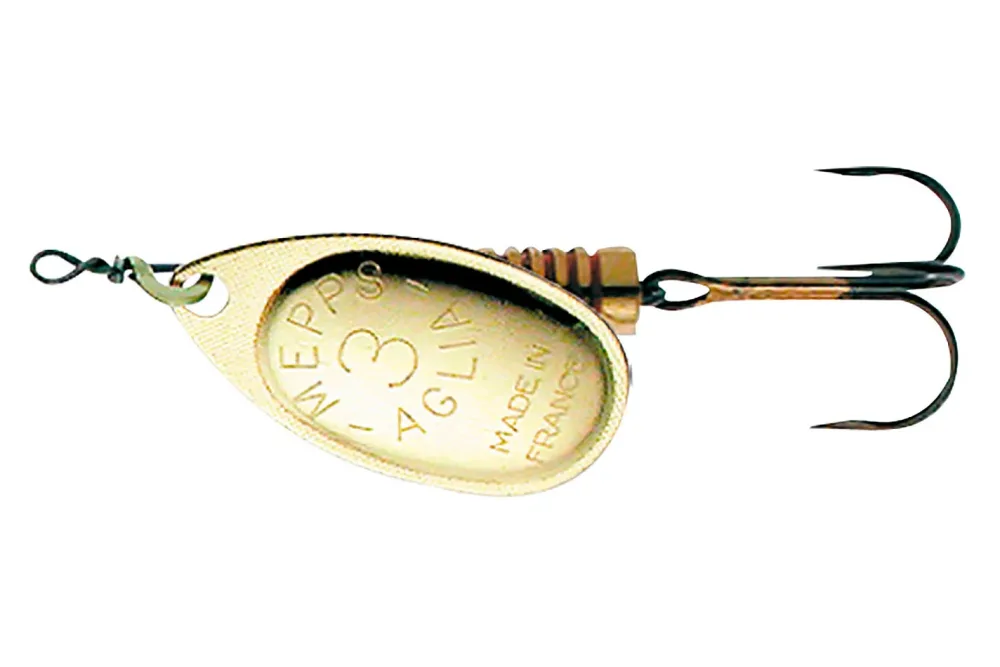 Mepps Aglia gold - ohne Widerhaken - Spinner