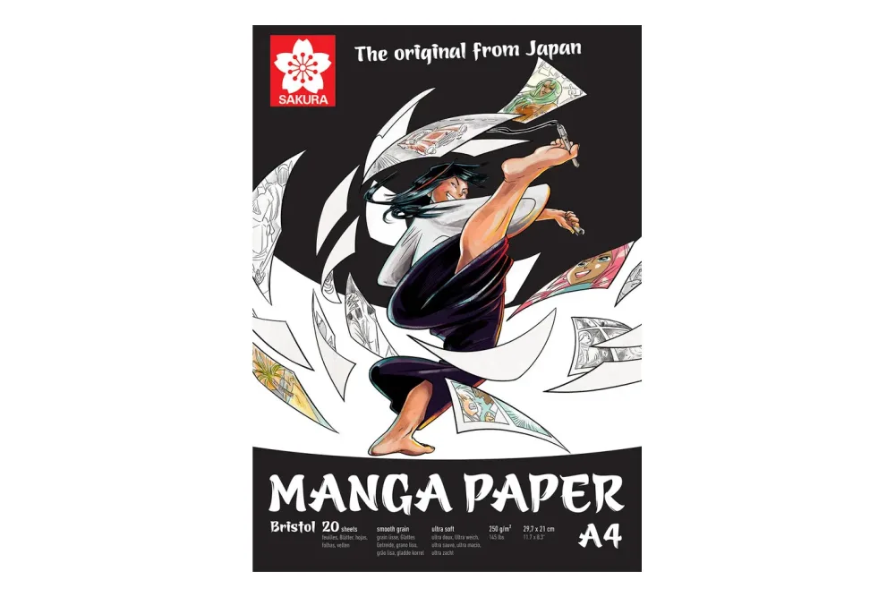Manga Papierblock A4