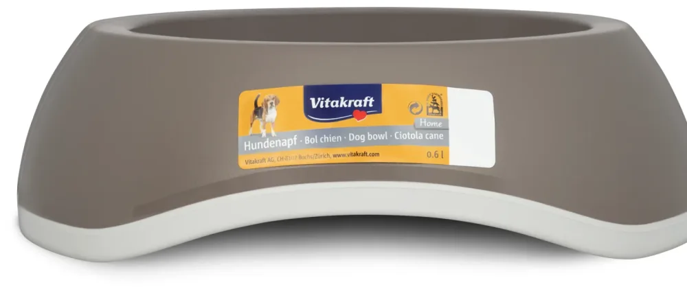 Vitakraft FY Hundenapf blau/taupe 0.6l