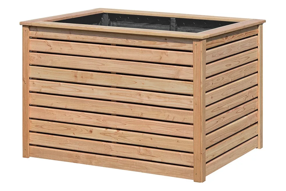 Oecoplan Hochbeet Lärche | 125 × 85 × 80 cm | 650 l