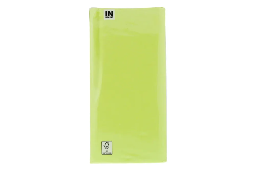 Inhouse Servietten limette 33cm 30 Stück