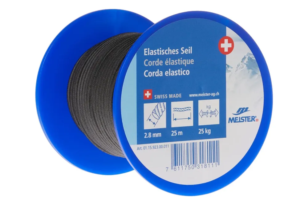Elastische Kordel Schwarz | ⌀ 2.8 mm